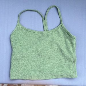 Beyond Yoga Slim Spacedye Racerbank Cropped Tank - Size S